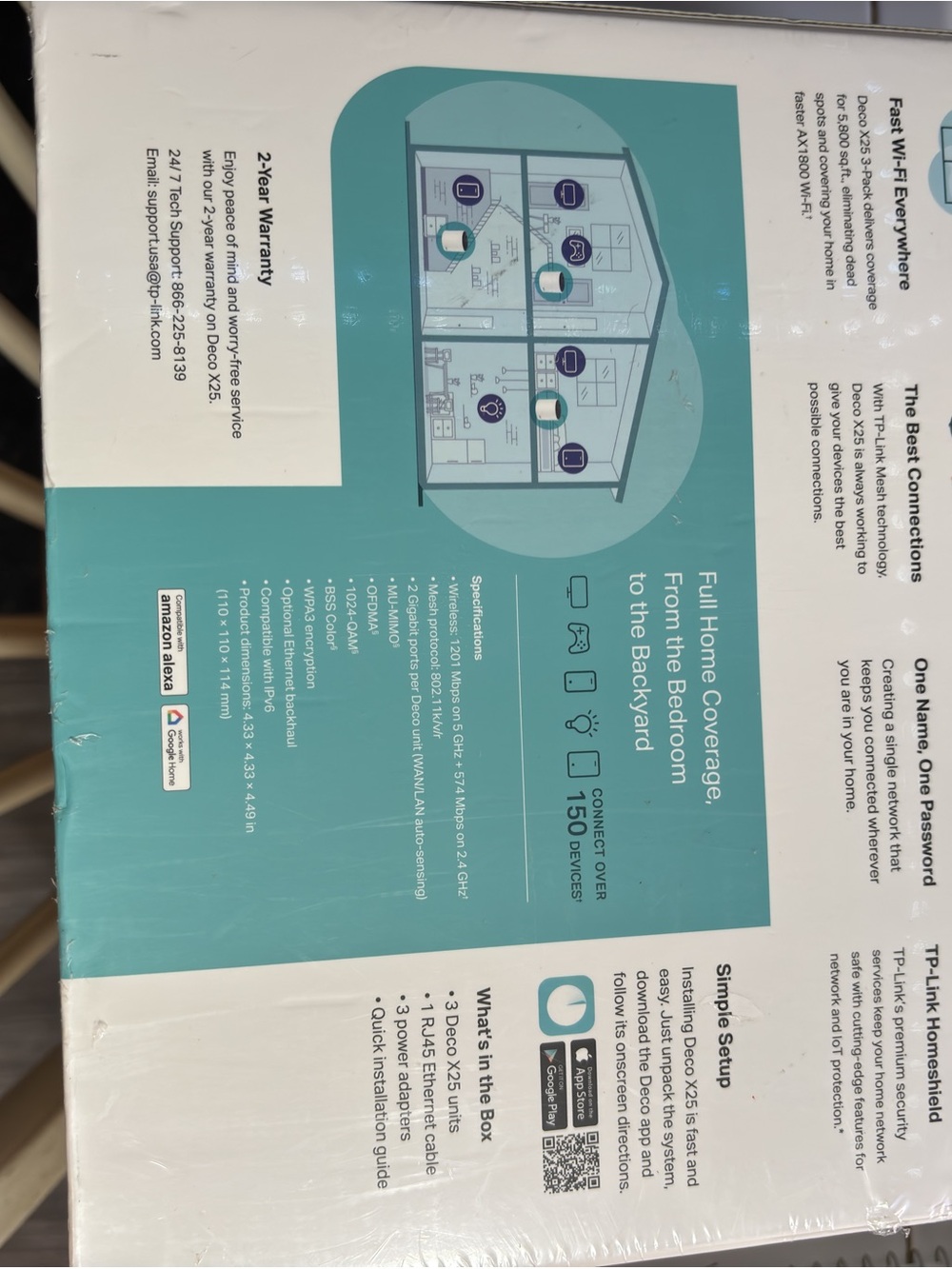 TP-Link Wi-Fi Adapter Box Teal White